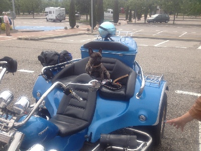 de la tour Cedriere - W.E à Azille (Aude)! Toujours en Trike!